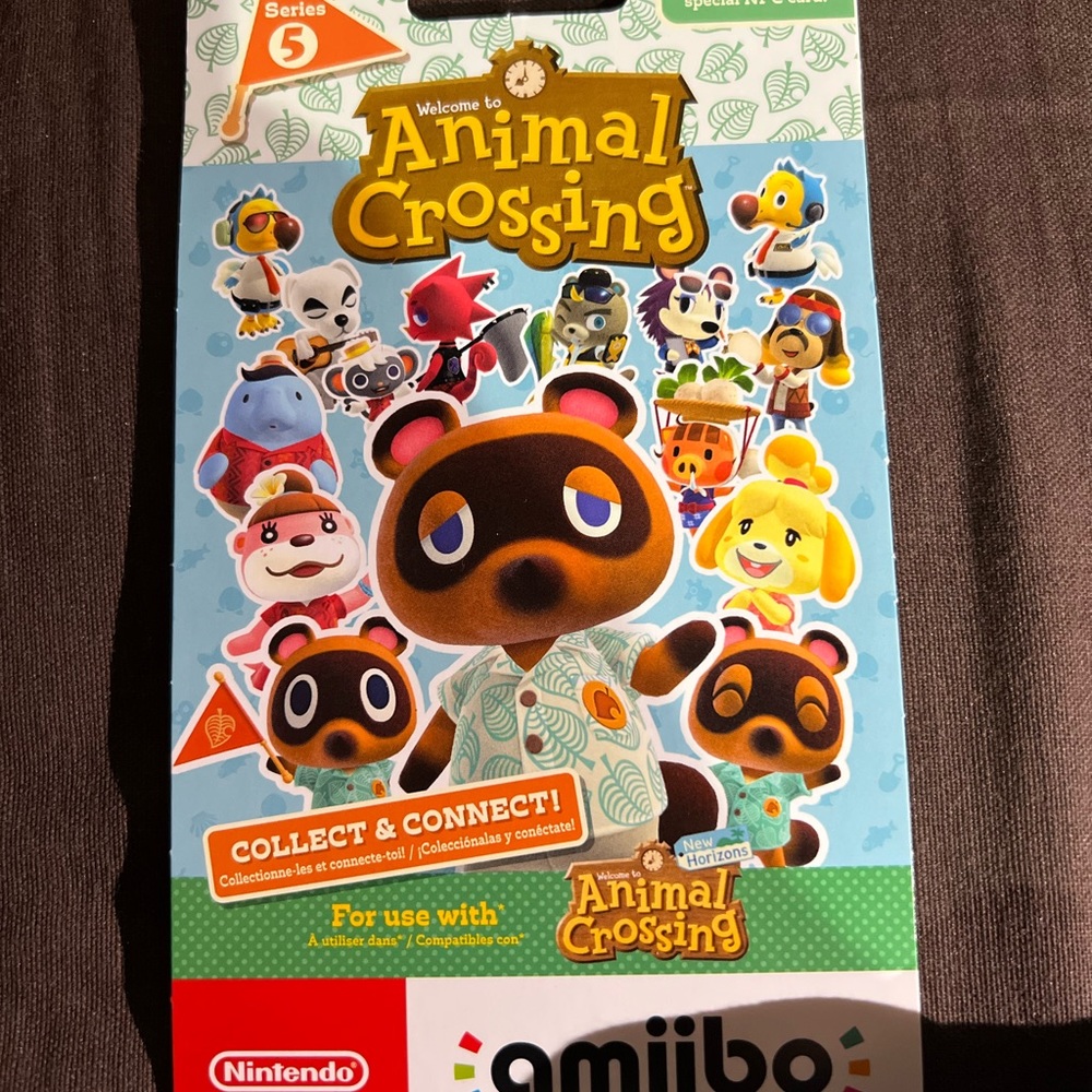 Animal Crossing Amiibo Cards Series 5